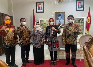 Sri Sumarni beserta Dinas Pertanahan Grobogan