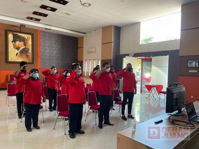 Susetya Mari Kita Pupuk Persatuan Dengan Semangat Gotong Royong Menuju Indonesia Tangguh, Indonesia Tumbuh