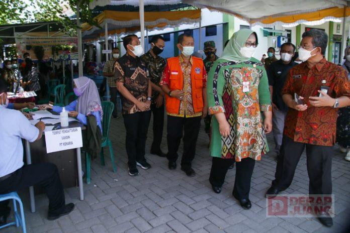 Targetkan Herd Imunity, Pemkab Sragen Terus Kebut Vaksinasi