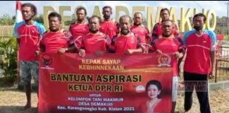 Tunjang Kelancaran Aktivitas Bertani, Mbak Puan Berikan Bantuan Alsintan di Desa Demakijo