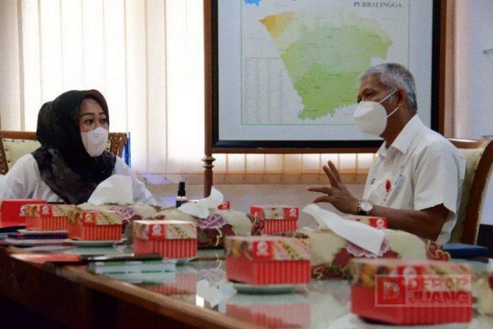 Tunjuk Plh Sekda Purbalingga, Bupati Tiwi Saya Meminta Agar Pembangunan Tetap Berjalan