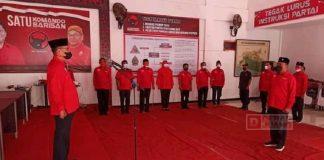 Upacara HUT RI ke-76 DPC PDI Perjuangan Kebumen Berlangsung Khidmat