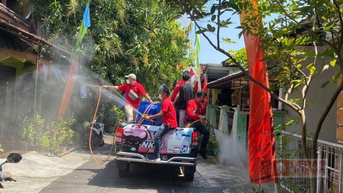 Upaya Kader Komunitas Juang Karanganyar Tekan Laju Penyebaran Covid-19
