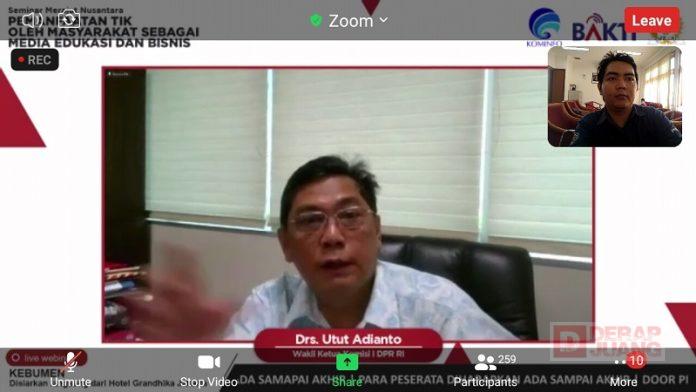 Utut Adianto Ajak Milenial Kebumen Tingkatkan Produktivitas Berbasis Teknologi