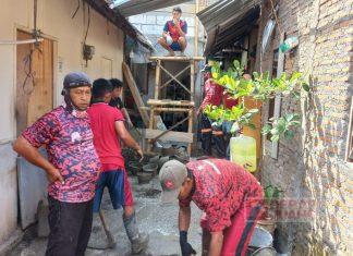 Wujud Kepedulian Kader “Banteng Singo Ndoko”