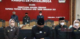 APBD Perubahan 2021 Ditetapkan, Bupati Tiwi: Pendapatan Daerah Naik 0,24%