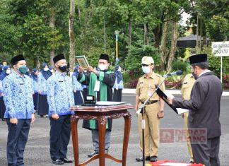 Ambil Sumpah 327 PNS, Afif Nurhidayat Tekankan Kedisiplin Pegawai