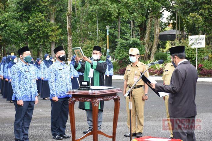 Ambil Sumpah 327 PNS, Afif Tekankan Kedisiplin Pegawai