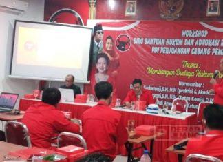 Arahkan Kader Melek Hukum, DPC PDI Perjuangan Pemalang Gelar Workshop