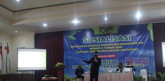 Bagus Selo Sosialisasikan Perda Nomor 6 Tahun 2020 Tentang Penyelenggaraan Pertanian