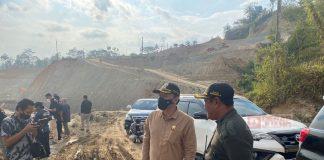 Bagus Selo Tinjau Pembangunan Waduk Jlantah Jatiyoso