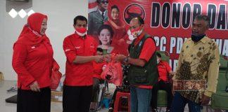 Bakti Sosial Kader PDI Perjuangan Pemalang Sumbangkan 47 Kantong Darah untuk PMI