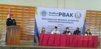 Bambang Tri Saktiono Beri Arahan Stadium General UNSIQ Wonosobo