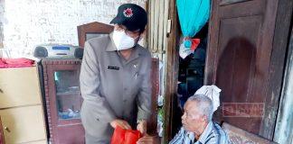 Banteng Banyumas Berikan Bantuan Kepada Warga Terdampak Pandemi