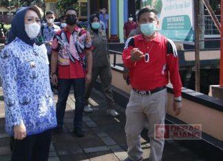Bersama Bambang Irawan, Bupati Tiwi Sidak Penerapan Prokes di Destinasi Wisata