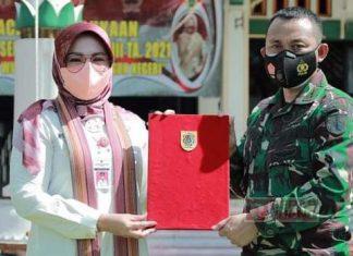 Buka Program TMMD Sengkuyung Tahap III, Sri Mulyani: Agar Tujuan dan Sasarannya Sesuai Harapan Masyarakat
