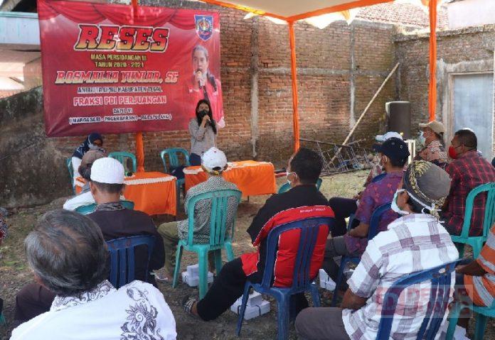 Dapati Aspirasi Saat Reses, Rosmalia Bismillah, Saya Sampaikan dan Saya Kawal