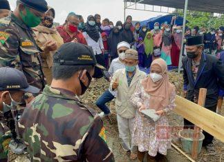 Dewi Aryani Letakan Batu Pertama Pembangunan BLK Ponpes Tanfizul Quran Darul Farroh
