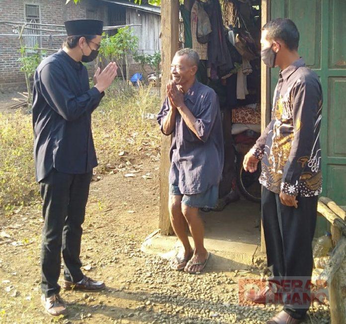 Dion Tinjau Rumah Viral Warga Purworejo yang Tak Layak Huni