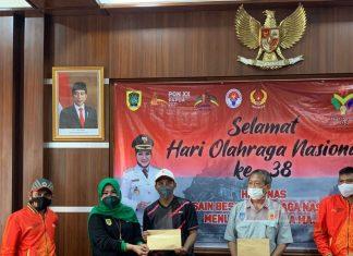 Dukung Atlet Klaten, Sri Mulyani: Kami Optimis Mampu Meraih Medali Emas