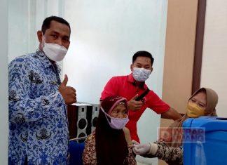 Gelar Vaksinasi, DPC PDI Perjuangan Brebes Sasar 300 Warga