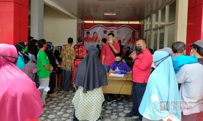Gerilya DPC PDI Perjuangan dalam Pemerataan Dosis Vaksin Menuju Herd Immunity