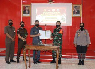 Hadiri Pembukaan TMMD Sengkuyung Tahap III 2021, Setyo: Wujud Sinergitas Pemerintah dan TNI Bersama Masyarakat