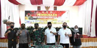 Hadiri TMMD Sengkuyung III di Desa Plosorejo, Rober: Akan Dijadikan Pionir Desa Tuntas Vaksin