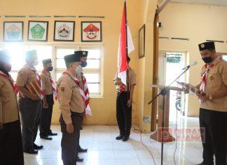 Hamenang Lantik Saka Adhyaksa Pemilu Masa Bakti 2021-2026