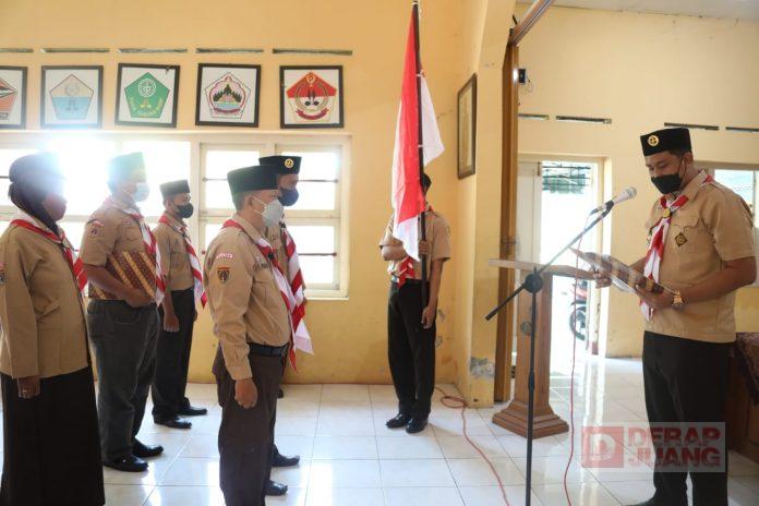 Hamenang Lantik Saka Adhyaksa Pemilu Masa Bakti 2021-2026