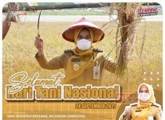 Hari Tani Nasional, Mbak Eisti: Ini Akan Terus Menjadi Pelecut Semangat Kita