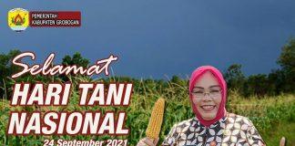 Hari Tani Nasional, Sri Sumarni Janji Tidak Akan Alih Fungsi Lahan Pertanian