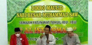 Ikuti Dikro Maulid Nabi Muhammad SAW, Ridwan: Semoga Kita Semua Mendapat Keberkahan