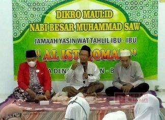 Ikuti Dikro Maulid Nabi Muhammad SAW, Ridwan: Semoga Kita Semua Mendapat Keberkahan