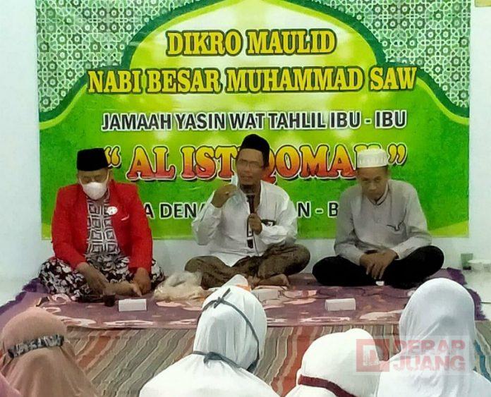 Ikuti Dikro Maulid Nabi Muhammad SAW, Ridwan Semoga Kita Semua Mendapat Keberkahan