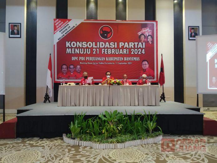 Jelang Pemilu 2024, Kader Banteng Banyumas Gelar Konsolidasi