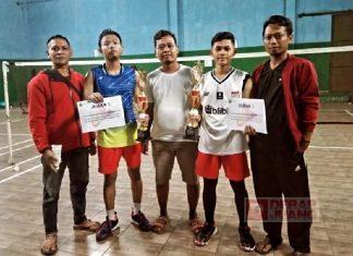 KJ Agung RD Raih Juara 1 Bulu Tangkis Antar Kecamatan
