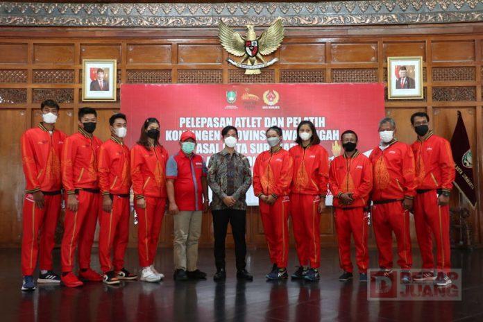Kirim Atlet ke Ajang PON XX Papua, Gibran Semoga Menang dan Bisa Membanggakan Kota Solo