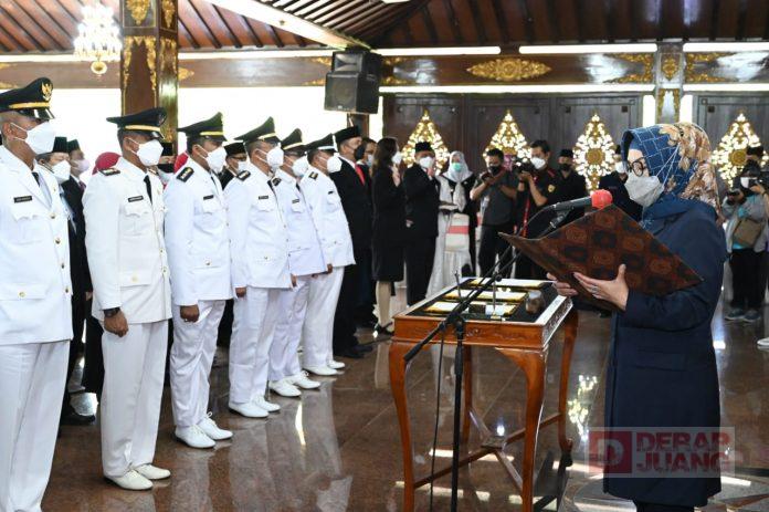 Lantik 415 Pejabat, Etik Laksanakan Tugas dengan Baik, Profesional dan Akuntabel'
