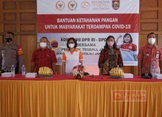 Mbak Casytha Berikan Bantuan Ketahanan Pangan Kepada Masyarakat di Banyudono