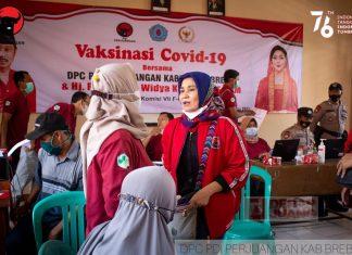Nur Bintang: Vaksinasi di SMP Negeri 1 Tonjong Suskes