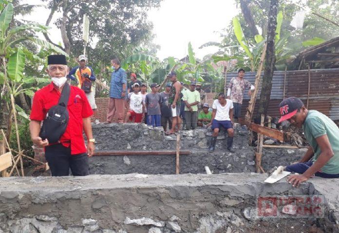 PAC Gombong Upayakan Padat Karya Pembangunan Jembatan dan Talud