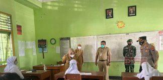 Pastikan Patuhi Prokes, Bupati Grobogan Tinjau Pelaksanaan PTM