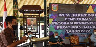 Pemkab Wonosobo Gelar Rakor Penyusunan Propemperda