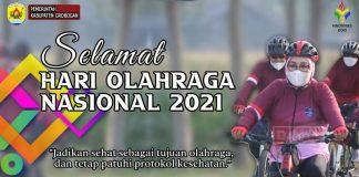 Peringati Haornas 2021, Sri Sumarni: Jadikan Sehat Sebagai Tujuan Olahraga