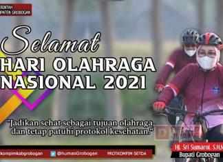 Peringati Haornas 2021, Sri Sumarni: Jadikan Sehat Sebagai Tujuan Olahraga
