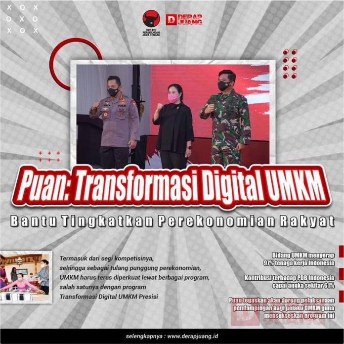 Puan Transformasi Digital UMKM Bantu Tingkatkan Perekonomian Rakyat (1)
