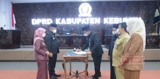 Pulih dari Covid-19, Ketua DPRD Kebumen Langsung Ngantor