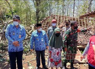 Puluhan Rumah Warga di Bancak Rusak Diterjang Angin Kencang