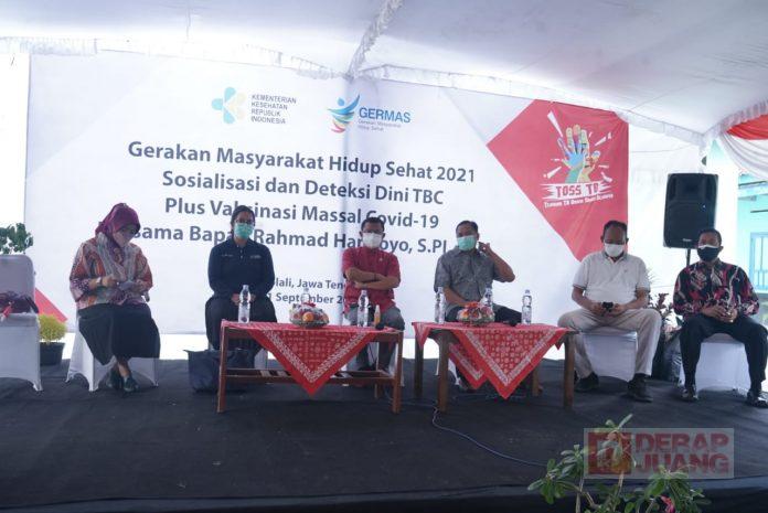 Rahmad Handoyo Gelar Sosialisasi Gerakan Masyarakat Hidup Sehat